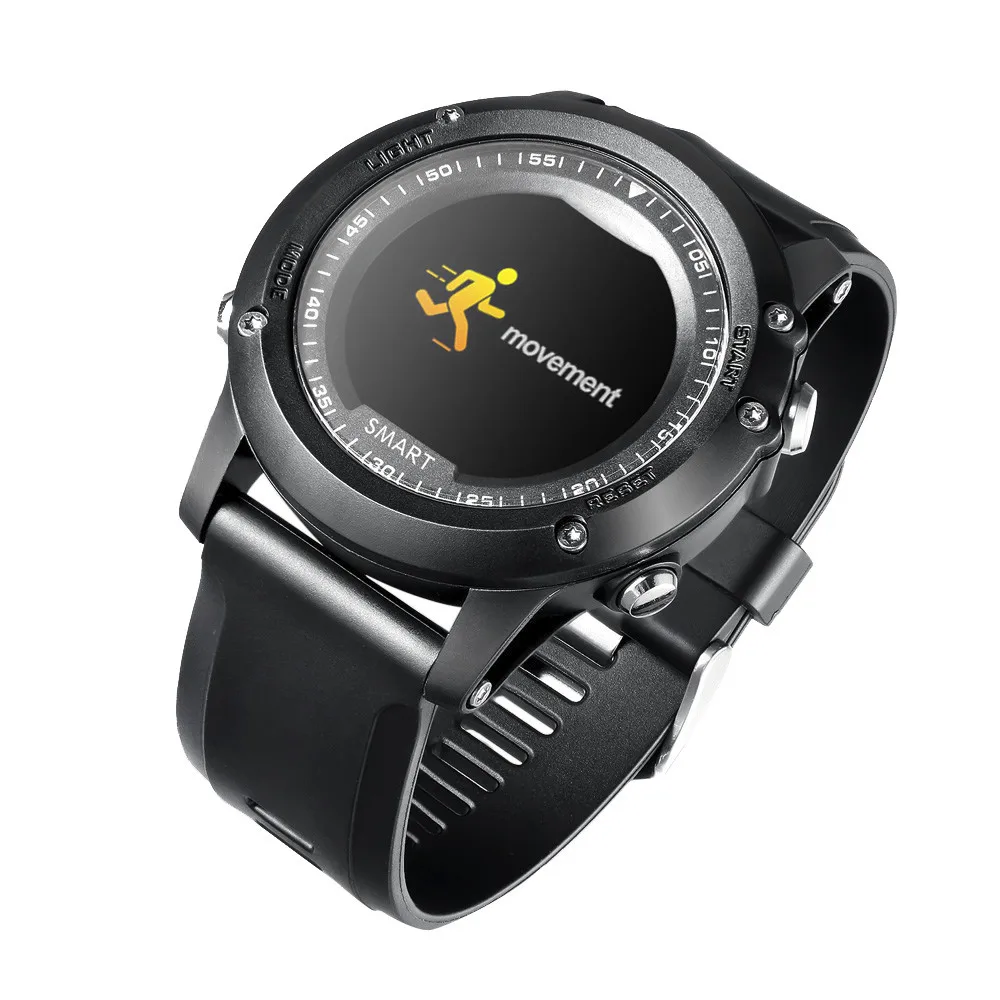 EPULA Fashion Mens BT 4.0 Smart wristwatch SMS Remind Exercise Heart Rate Pedometer Watch | Электроника