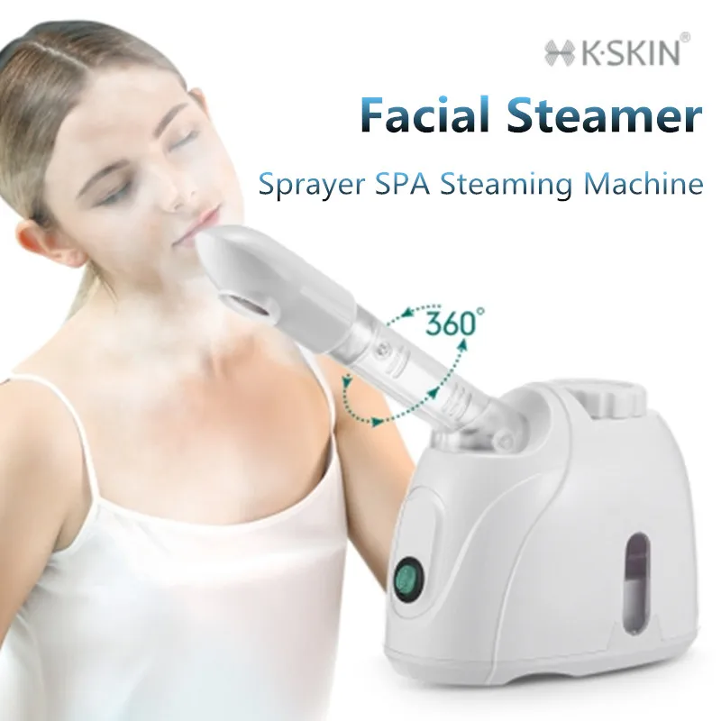 

KINGDOMCARES Facial Steamer Mist Sprayer SPA Steaming Machine Beauty Instrument Deep Clean Face Skin Care Tools 110 - 220V