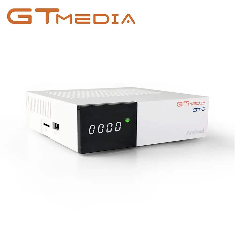 

GTMEDIA GTC Satellite Receiver DVB-S2 DVB-C DVB-T2 ISDB-T Amlogic S905D Android 6.0 TV BOX 2GB RAM 16GB ROM BT4.0 Suppro Cline