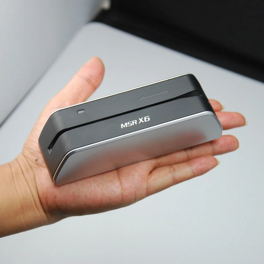

MSR X6 USB card reader writer compatible with msr206U msr605 msrx6 MSR X6BT