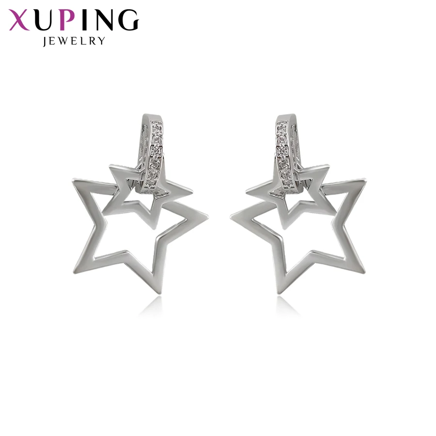 Xuping модная звезда серьги формы темперамент для женщин День благодарения ювелирные изделия рождественские подарки S77, 2-94428
