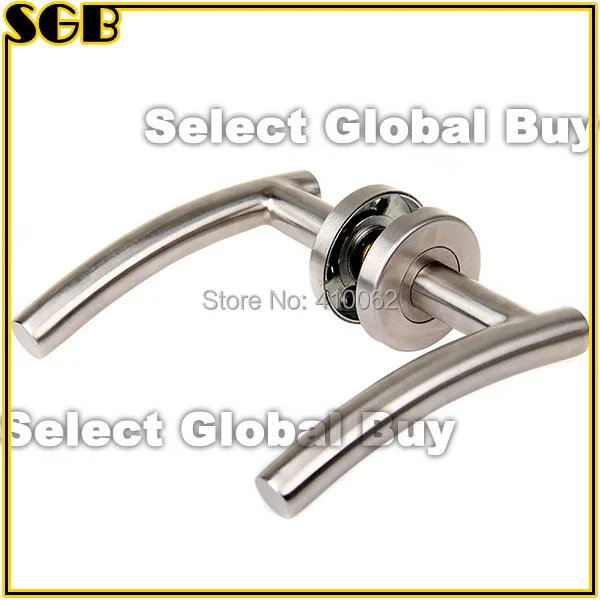 Curved Design Scroll Door Handles Lever Latch Brushed Satin ... Curved Design Scroll Door Handles Lever Latch Brushed Satin ...