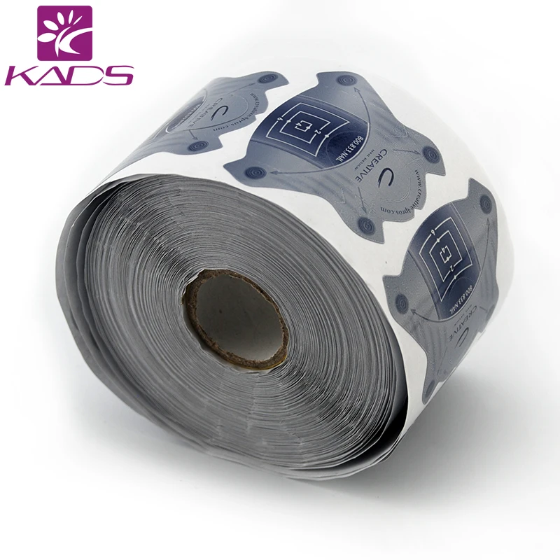KADS HOTSALE Gray forms Butterfly 500pcs nail art forms count for Nail art sculpting Nail Forms