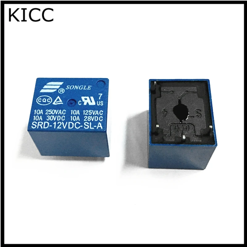 Relay SRD 12VDC SL A SRD 12V SL A DIP4 T73 10A 12v-in Relays from Home ...