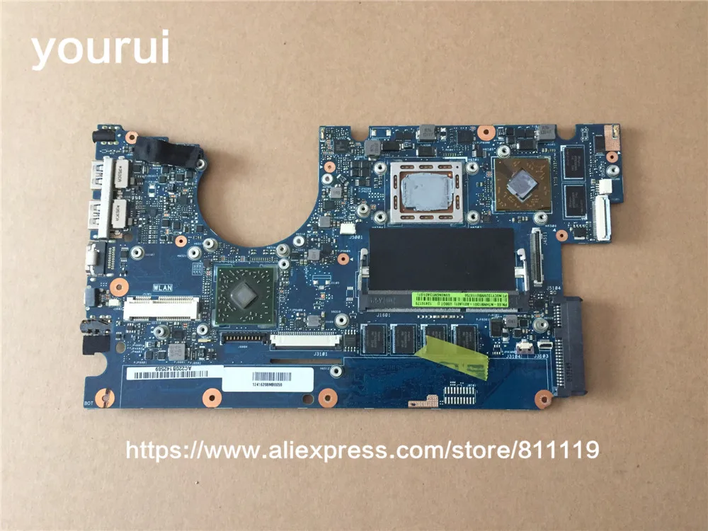 Yourui U38DT для ноутбука ASUS материнская плата новая rev: 2 1 Гб ОЗУ Фотокарта 100% |
