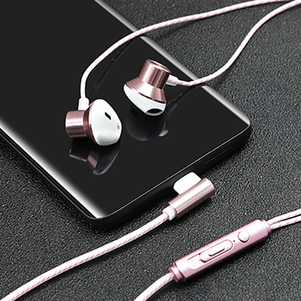 Проводные стереонаушники F13 Type C Meatl Hedset 9D с басами и сабвуфером игровые наушники