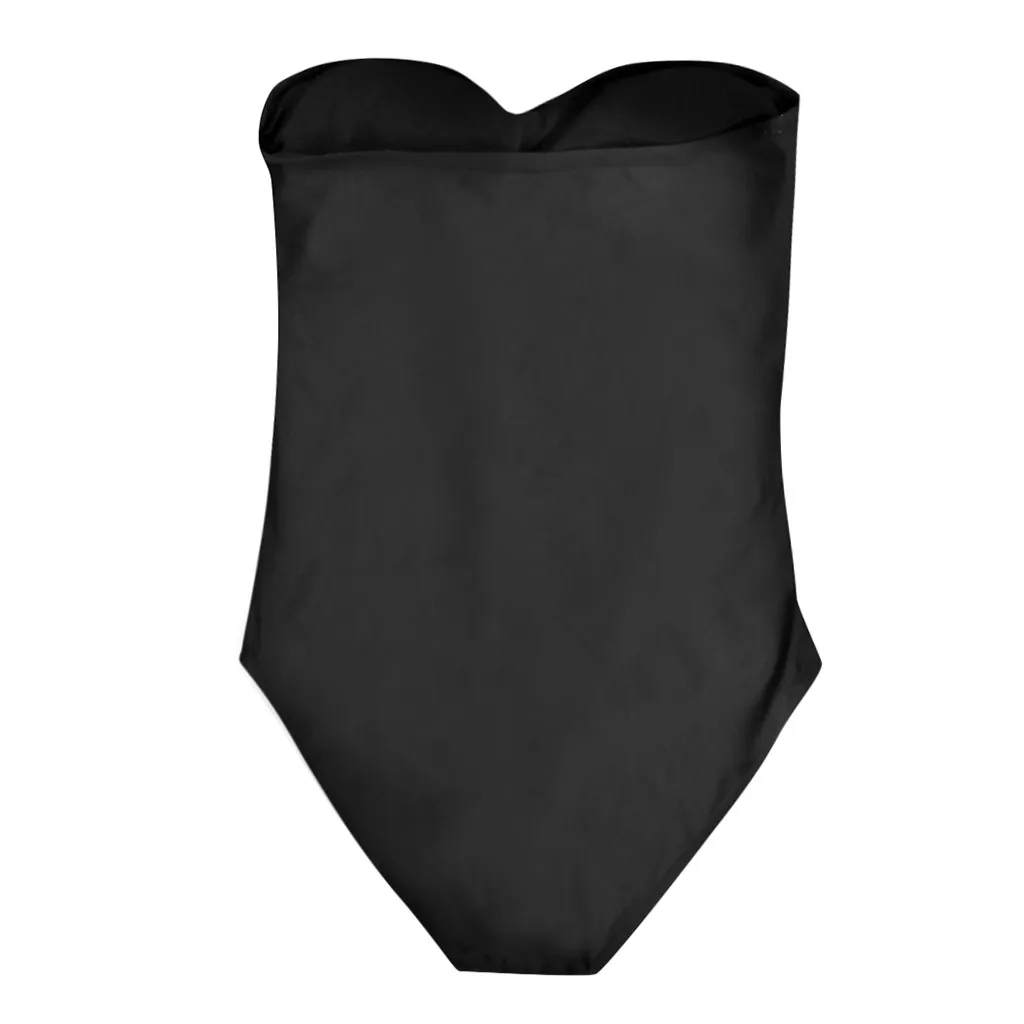 one piece swim suit women swimwear padded monokini Women