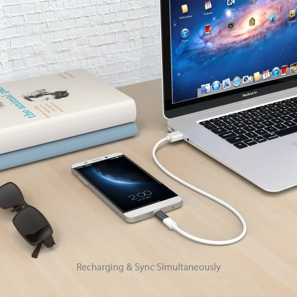 AIFFECT кабель с разъемами микро usbи USB C адаптер Тип конвертер для Xiaomi 4C Lg G5 Nexus 5x6 p
