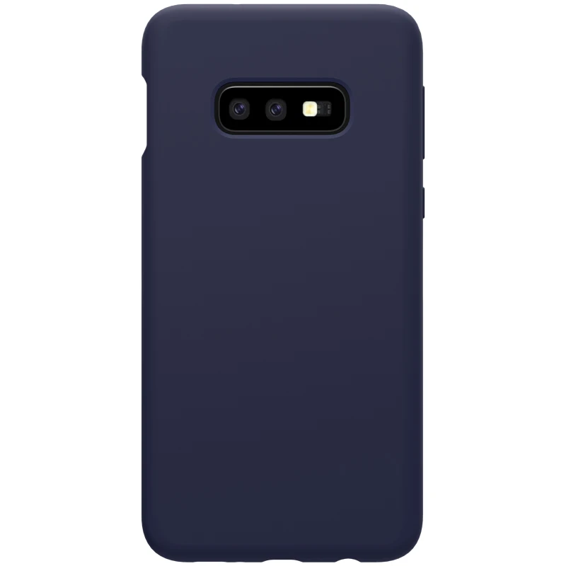 Для samsung Galaxy S10E чехол Nillkin Flex Pure Luxury S10 E жидкий силиконовый мягкий сенсорный чехол для samsung S10E Nilkin чехол для телефона - Цвет: Синий