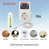 16A GSM Socket EU Power Outlet Relay Switch Remote Home Control  Garage Door Gate Opener SMS Temperature Controller with Sensor ► Photo 2/6