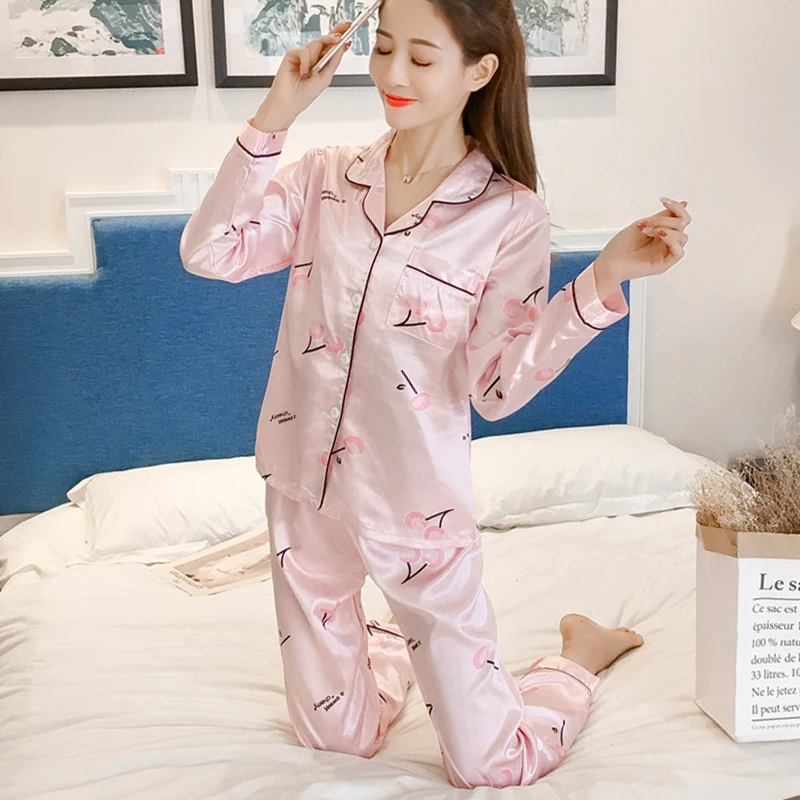 silky cute flirty pajamas