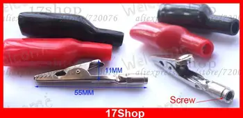 

20PCS Alligator Clip Insulated Screw Applying for Multimeter Test Probes