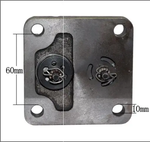 20Pcs U-Shape Valve Plate Replacement For Air Compressor - Metal Repair Parts (59mm Wide, 46mm Hole Distance) - View #3