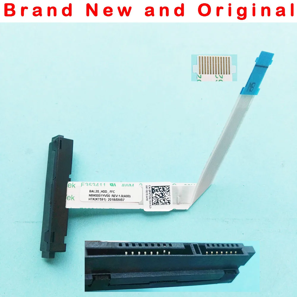 

NEW ORIGINAL HDD Connector Cable For Dell Inspiron 15 5000 5565 5567 Hard Drive DISK Connector 0P4TVW P4TVW BAL20 NBX0001YV00