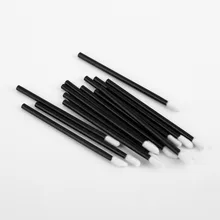 1Set/100PCS Pro Disposable Lip Lipstick Gloss Wands Brush Applicator Makeup Tool