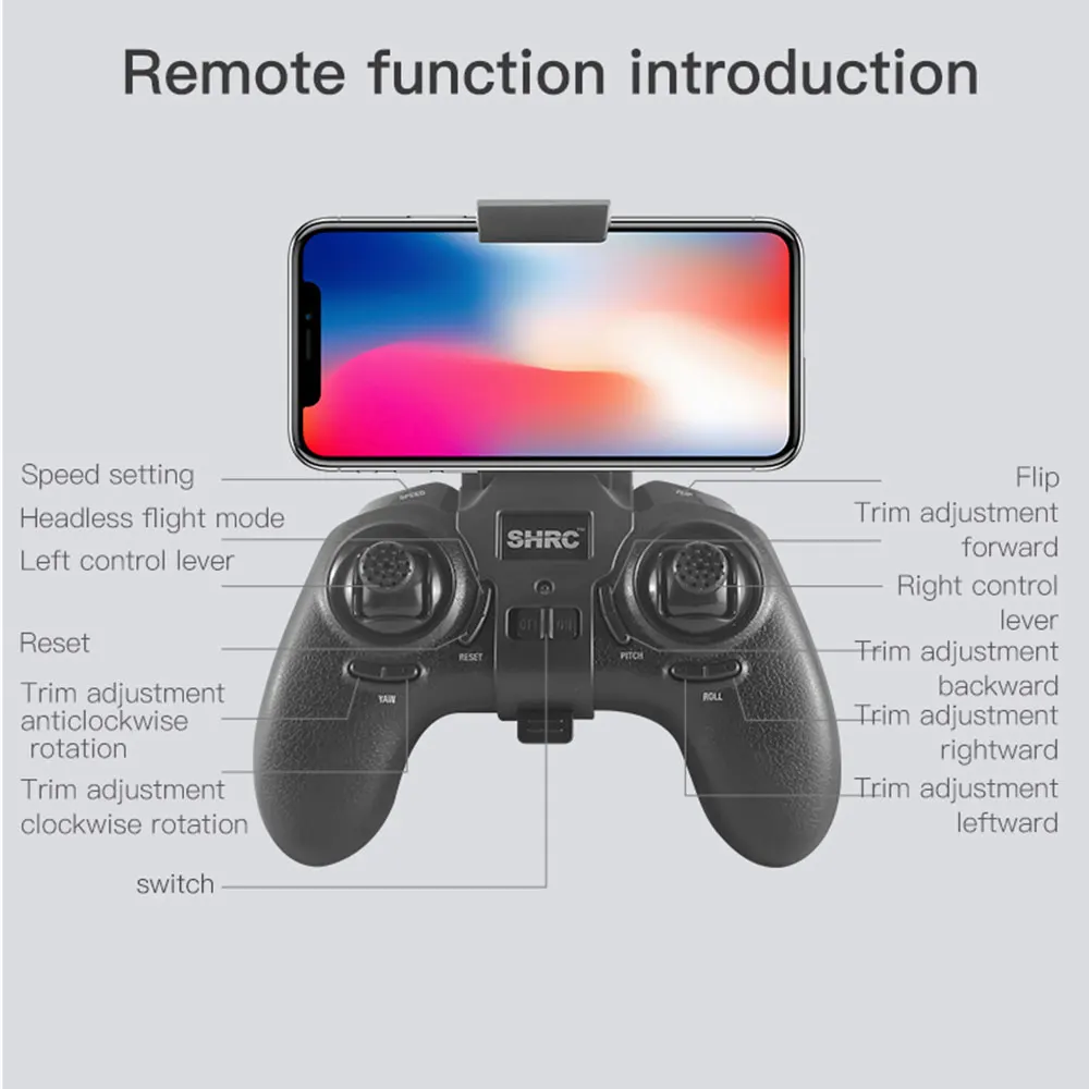 

Cewaal 1080p 20min One Key Take Off Aircraft APP Remote Quadcopter Intelligent Speed Adjustable Drone Altitude Hold UAV