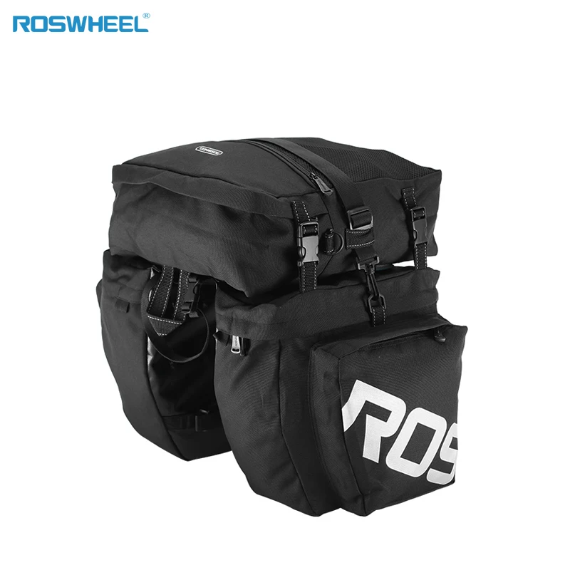 ROSWHEEL 37L водостойкая велосипедная задняя Сумка, прочная велосипедная сумка, велосипедная сумка, сумка-Карго - Цвет: 14892B