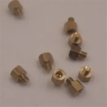 

Funssor 10pcs brass Modular M3 Stud Thermistor Mounting Sleeve head NTC3950 m3 3d Printer Reprap Prusa 3d Printer Hot End
