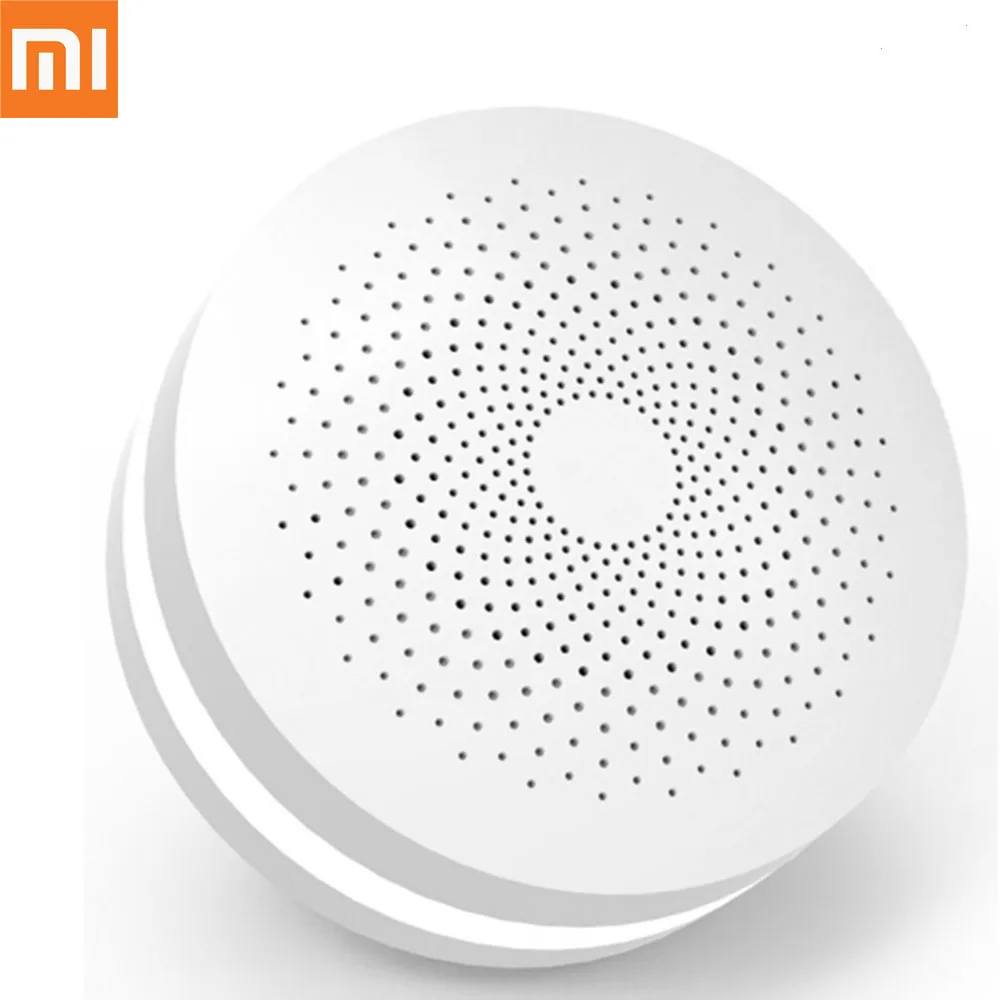 

Xiaomi Mijia Smart Home Multifunctional Gateway Upgrade WiFi Remote Center Control 16 Million RGB Lights Home Security Device