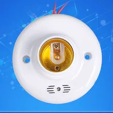 Jun Yu Liang 220 V 50Hz E27 ПК Пластик основание светильника переключатель управляемый звуковая и световая энергосберегающие коридор Индуктивные выключатели