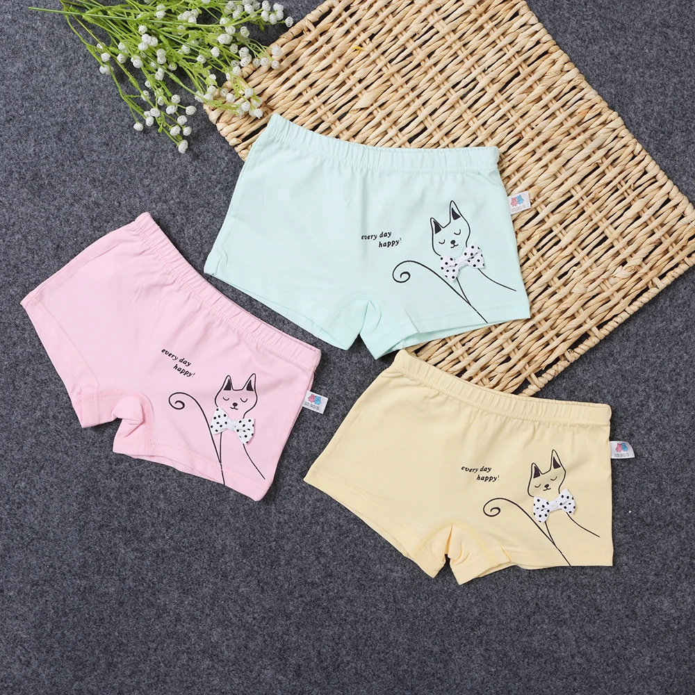 Boxer Children Underwear Female Cotton Baby Underwear Children Underpants Briefs for girls Child's Underwear 2-7Y1