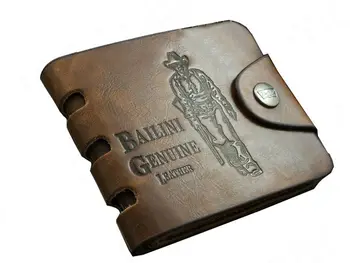 

Classic Men's Wallet Simple Cowboy Style Short Soft Leather Bifold Wallets With Multi Pocket Purse Vintage Male Magnetic Snap