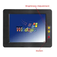 2017 hot sale 12.1 inch fanless mini Industrial Tablet PC with WIFI & 3G module support windows10
