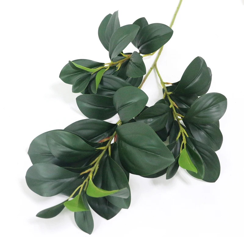 JAROWN Artificial Real Touch Plant Leaf Simulation Green Tree Branch Nordic Style Home Decor Accessories Wedding Decor Flower (13)