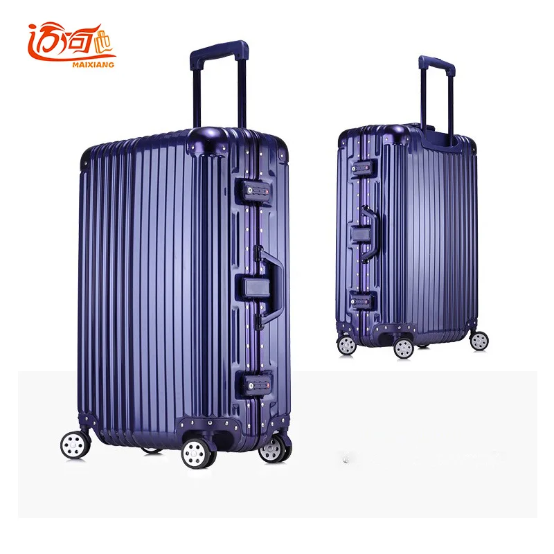 

Aluminum frame+PC+ABS children's suitcases trolley luggage, 20"24"26"29"inch carry on luggage,water proof rolling luggage