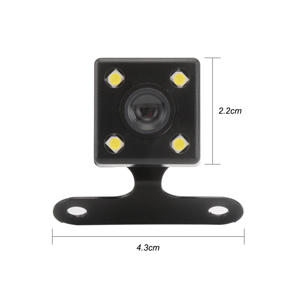 4-Led-Lamps-Reverse-Camera-Night-Vision-HD-CDD-Rear-View-Camara-Lens-2-5mm-Jack