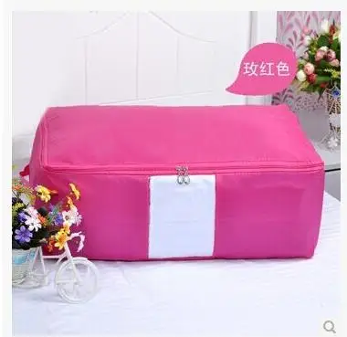 Стеганая сумка для хранения, моющаяся Оксфорд - Цвет: Розовый