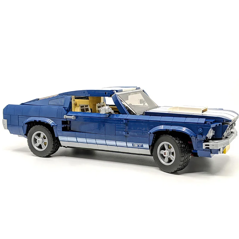 

1684 PCS Creator 21047 Expert Ford Mustang 1967 GT 500 Compatible Legoinglys Set Building Blocks Bricks Toys Birthday Gifts