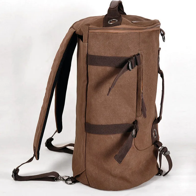 Military Tactical Backpack Male Sports Multifunctional Canvas Backpacks Large Capacity Bucket Sport Army Bag GYM Travel Rucksack