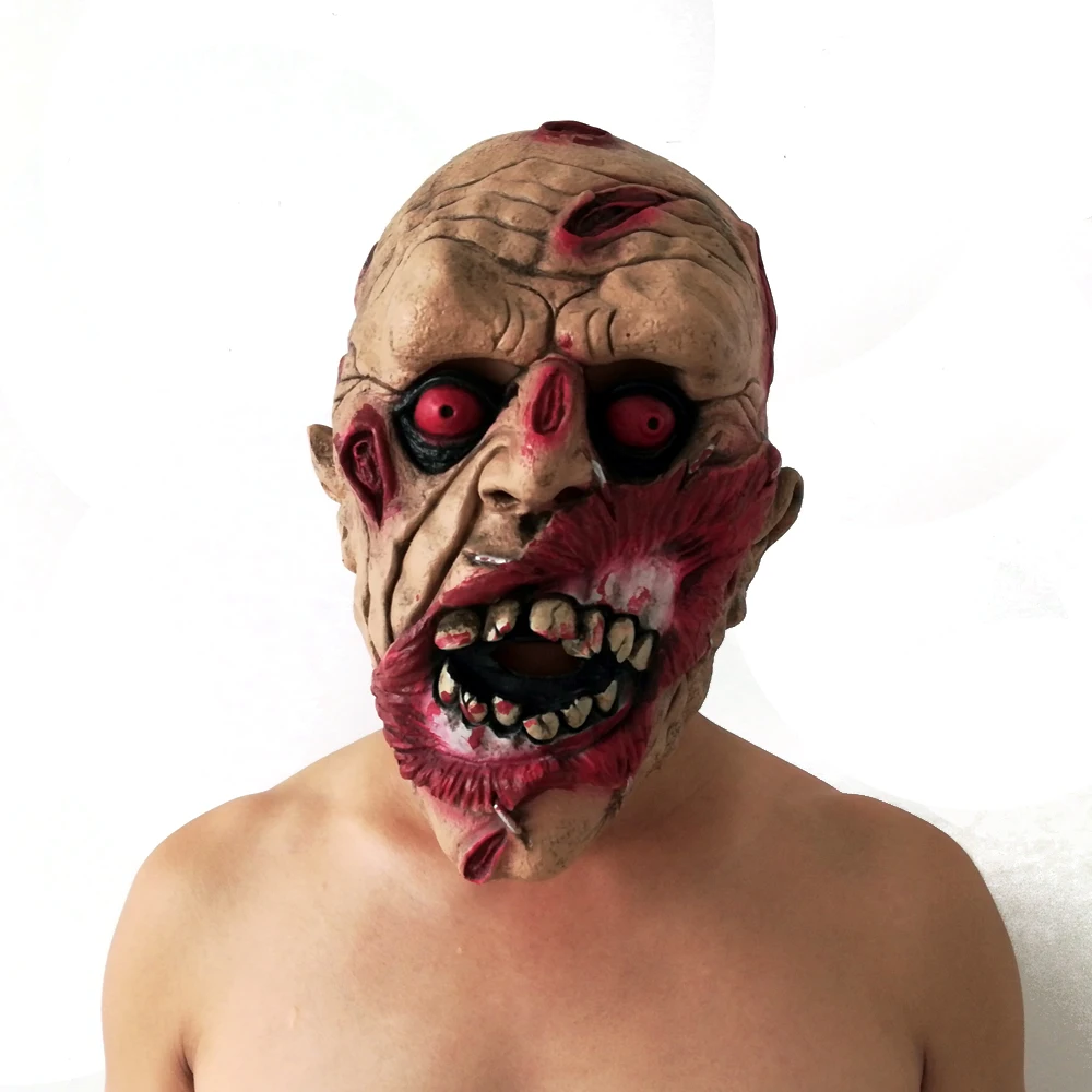 

Demon Parasite Zombie mask Latex Accoutrements Vampire Skull party Halloween scary terror masks horror mascaras latex realista