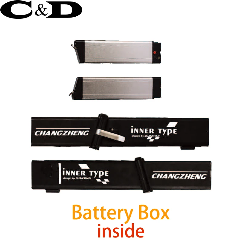 Discount Shanshan Plastic Lithium Battery box casing case downtube tube bottle kettle carrier rack truck frame 0