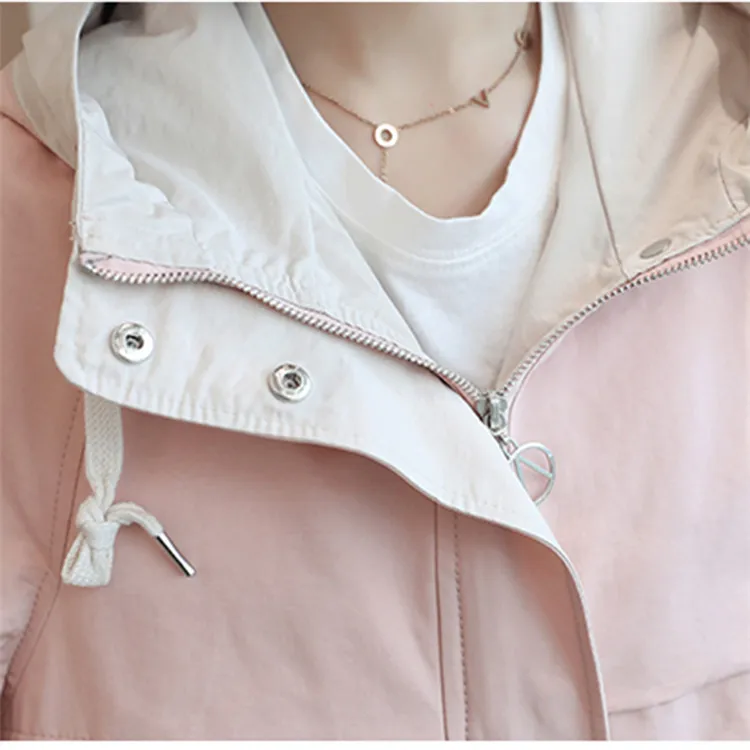 2019-New-Spring-Autumn-Women-Trench-Coats-Print-Letter-Short-Windbreaker-Female-Street-Fashion-Hooded-Outwear (3)