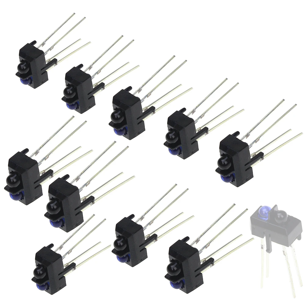 TCRT5000L TCRT5000 Photoelectric Sensors Reflective Optical Sensor Transistor Output Infrared