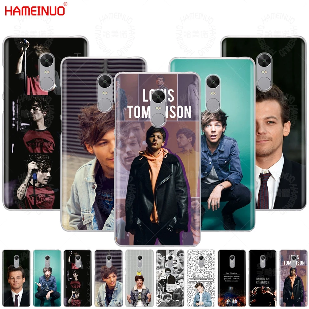 HAMEINUO One Direction 1d Louis Tomlinson Cover phone Case for Xiaomi redmi 5 4 1 1s 2 3 3s pro PLUS redmi note 4 4X 4A 5A