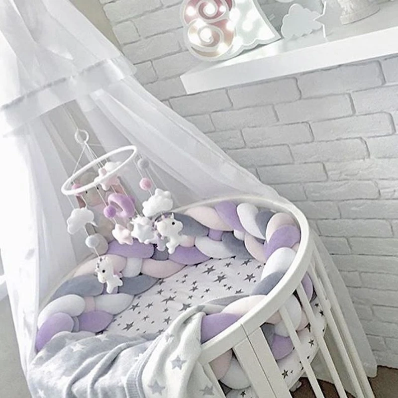 colorful baby cribs