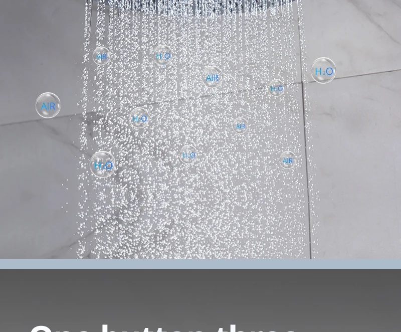 Thermostatic Dual Shower System 10inch brass Shower set (12)