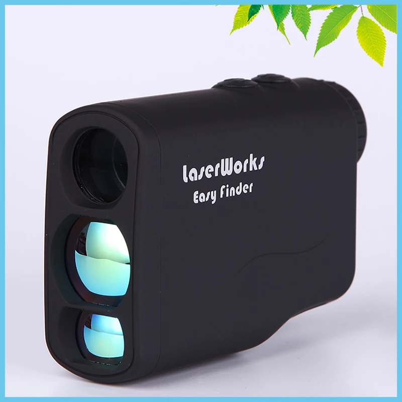 

6X21 Waterproof Golf Laser Rangefinders 600m Laser Range Finder Hunting Speed Tester Distance Velocity with Flagpole Lock