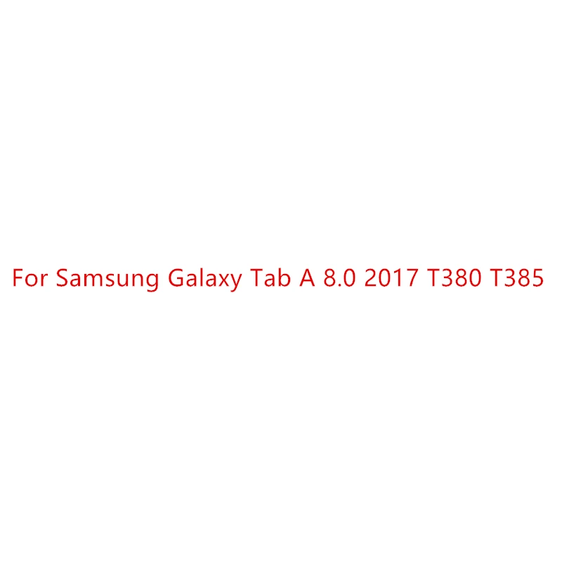 Для samsung Galaxy Tab A A6 T580N 10,1 T580 T585 чехол для задней крышки для samsung TAb A 10,5 T590 T595 T800 T310 T311 T385 T835 - Цвет: TAb A 8.0 2017 T385