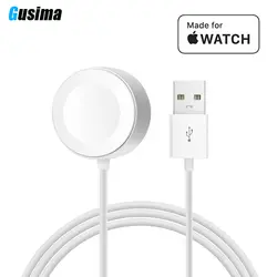 Оригинальное Беспроводное зарядное устройство для iWatch Series 2 3 USB Магнитный зарядный кабель iWatch 3,3 футов/1 метр для Apple Watch Charge