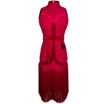 

latin dance dress woman pole dance clothing latin dancing clothes red tango dress jazz dance costumes dance clothes for salsa