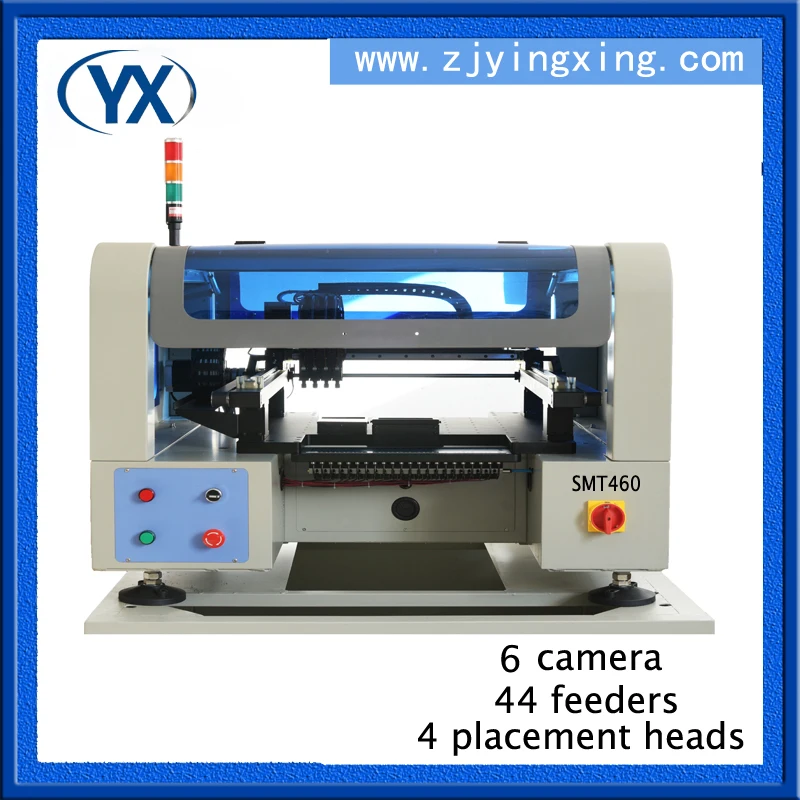 

Top Quality LED Assembling Machine Chip Mounting Machine Pick and Place Device,6 Industrail Cameras+4 Heads+44 Feeders