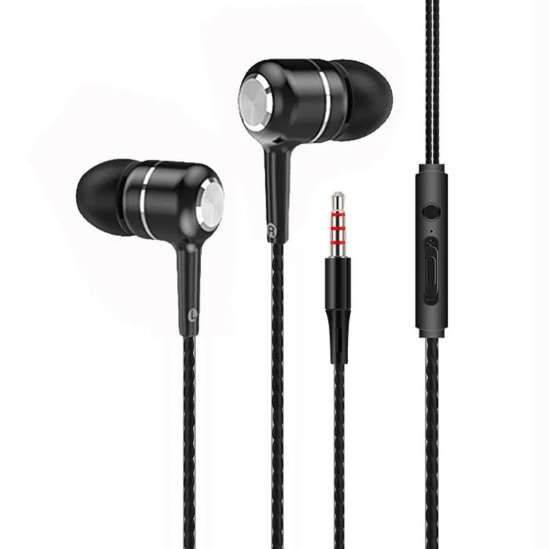 

3.5mm In-ear Earphone For Oppo For Apple For Android Smart Phone Headset with Microphone