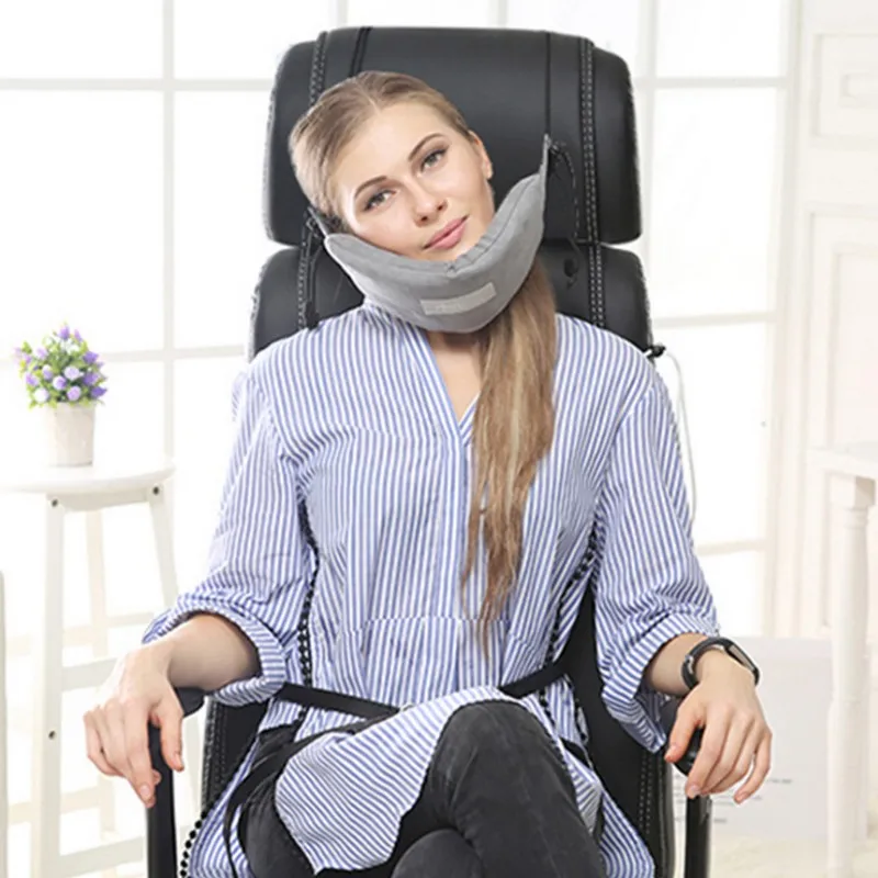 

2018 Super Soft Neck Support Car Airplane Travel Pillow Napping Neck Pillow Aircraft Travel Sleeping Office Cervical Cushion