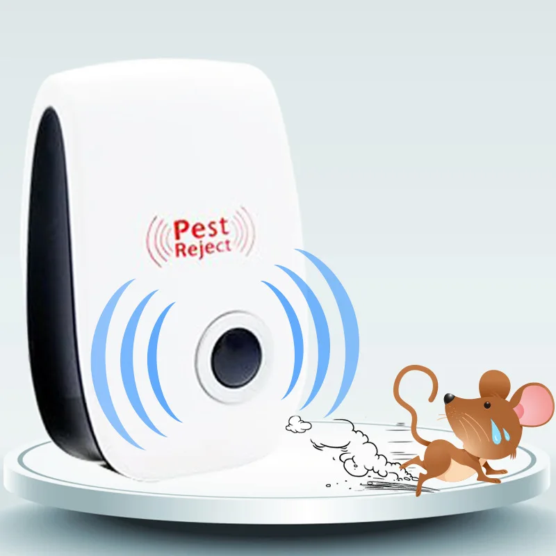 

EU/US Plug Electronic Cat Ultrasonic Anti Mosquito Insect Repeller Rat Mouse Cockroach Pest Reject Repellent