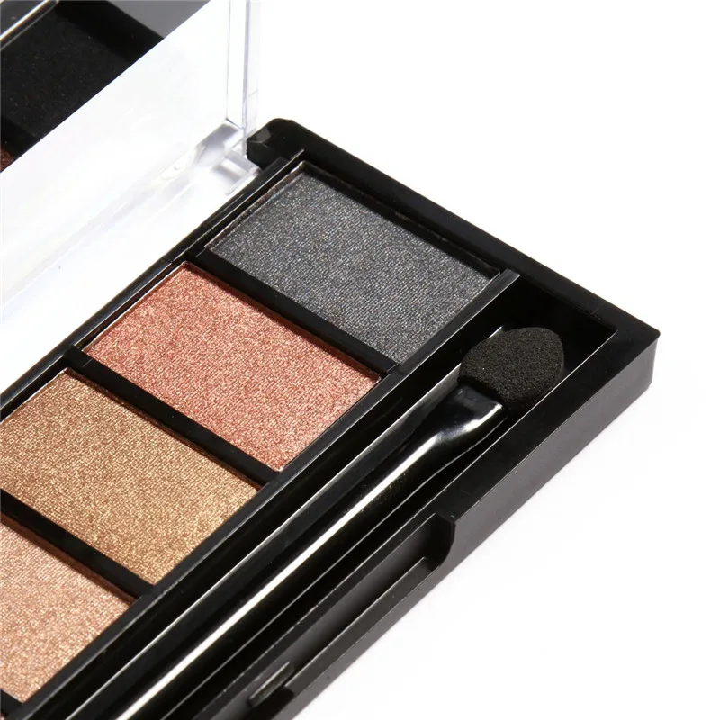 FOCALLURE 6 Colors Eye Shadow Makeup Shimmer Matte Eyeshadow Earth ...
