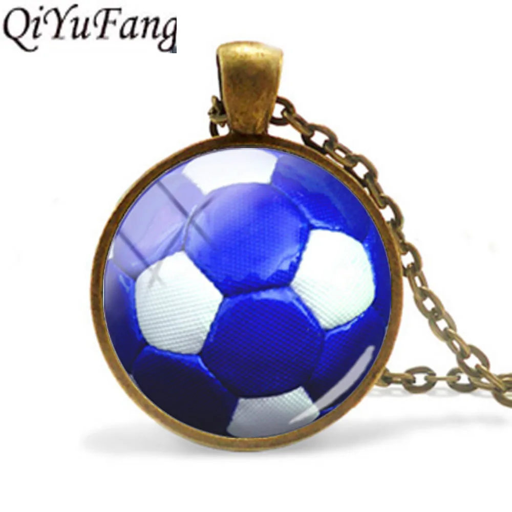 QiYuFang I Love Football подвеска ожерелье Ювелирная цепочка бесплатная доставка подарок